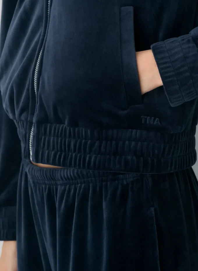 Alexa Velour Zip-up