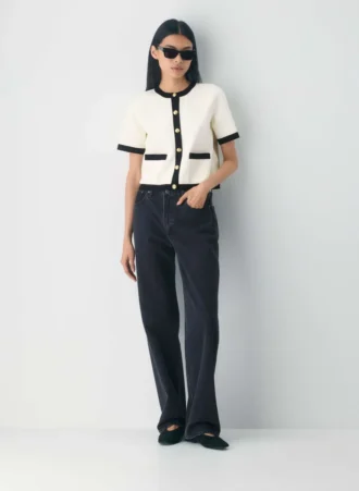 Approach Kurzarm-Strickjacke