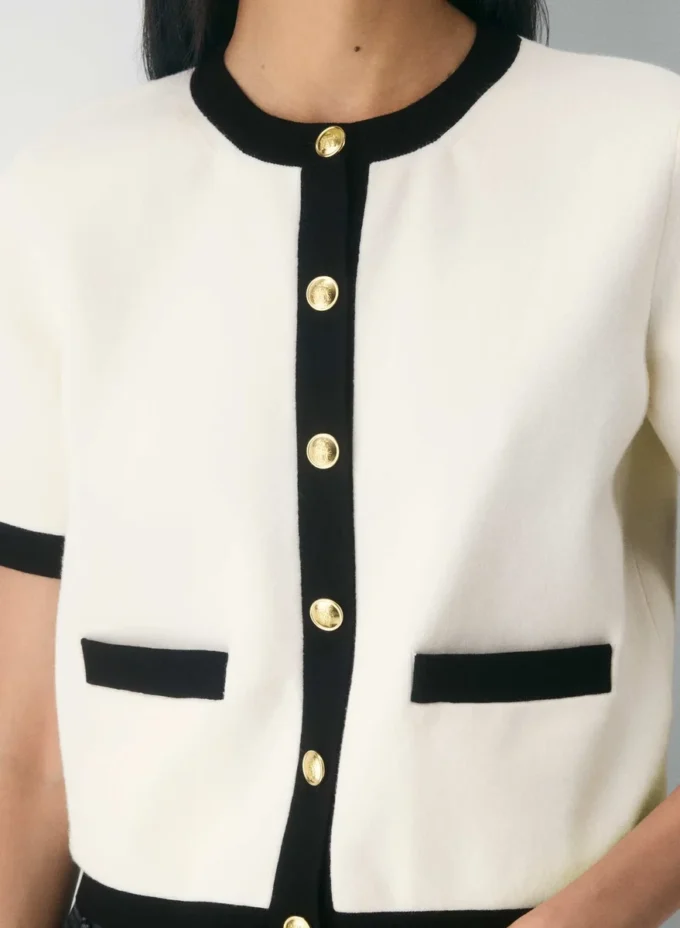 Approach Kurzarm-Strickjacke