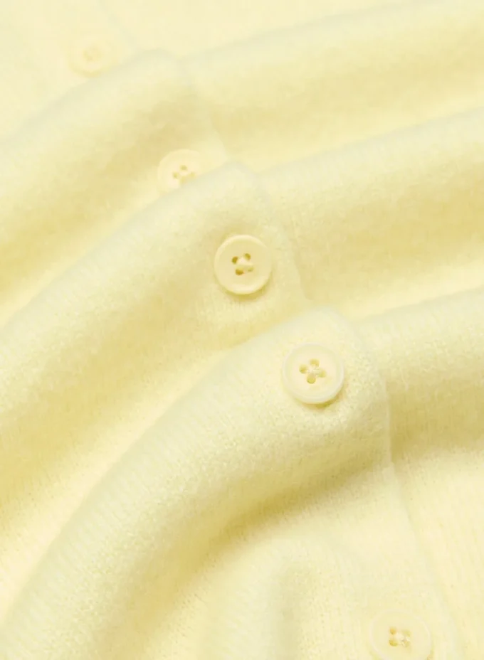 Bare Cashmere Kurzarm-Strickjacke