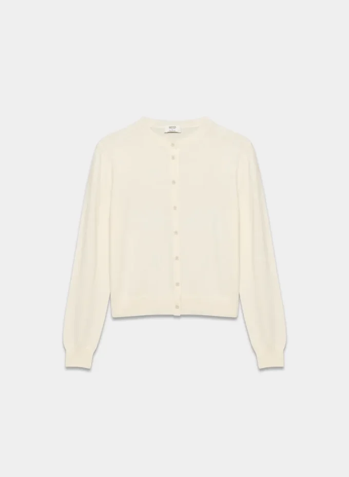 Bare Merino Wool Crew Cardigan