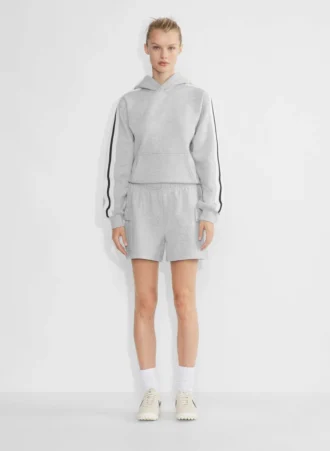 Bequeme Sweatfleece Mega Cargo™ Shorts in mittlerer Länge