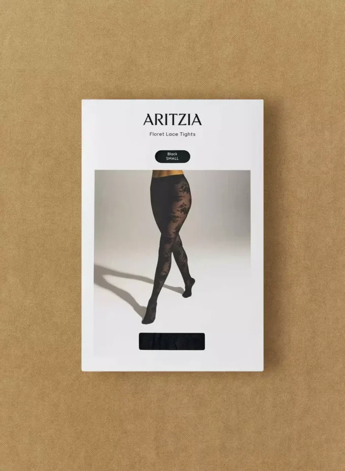 Blumen-Spitzenstrumpfhose