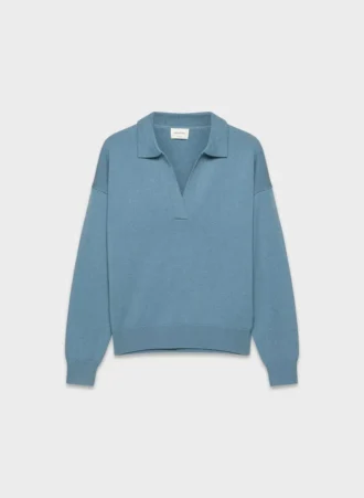 Clara Merino-Woll-Polo-Pullover