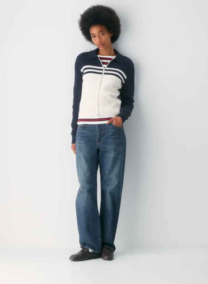 Cotton Charm™ Meadow Zip-up