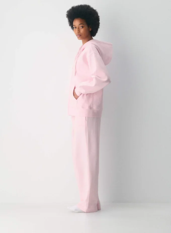 Cozy Sweatfleece Boyfriend Zip Hoodie