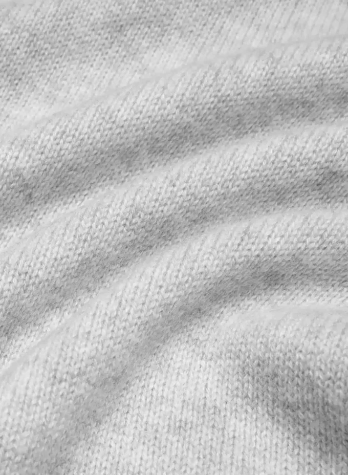 Essential Cashmere Hose mit hoher Taille und weitem Bein Essential Cashmere Hose mit hoher Taille und weitem Bein