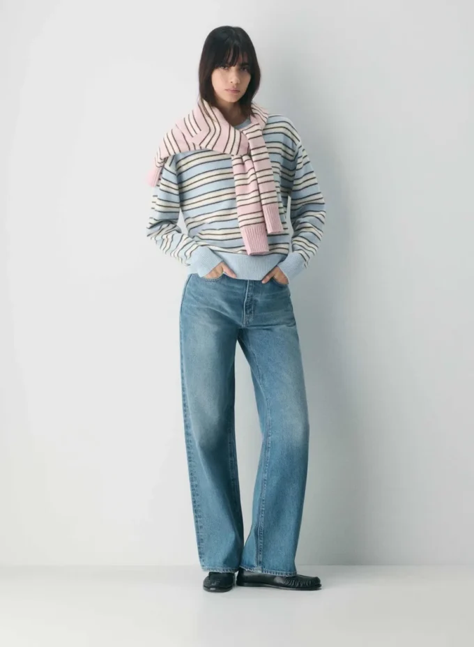 Essential Cashmere Relaxed Crew Sweater