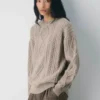 Heritage Knit Merino Wool Crew Sweater