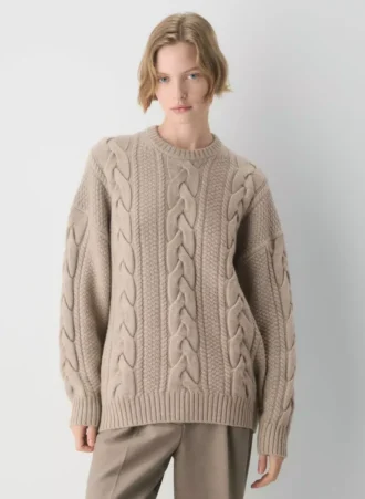 Heritage Knit Merino Wool Crew Sweater