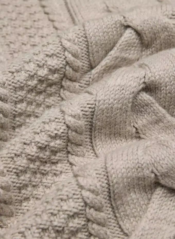 Heritage Knit Merino Wool Crew Sweater