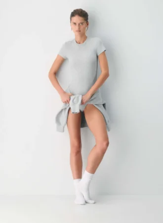 HomeStretch™ Rib Crew Bodysuit