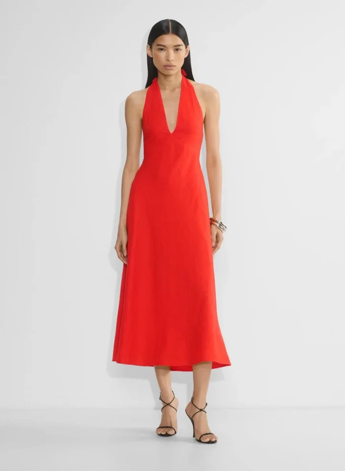 Leinenkleid „Nightscape”