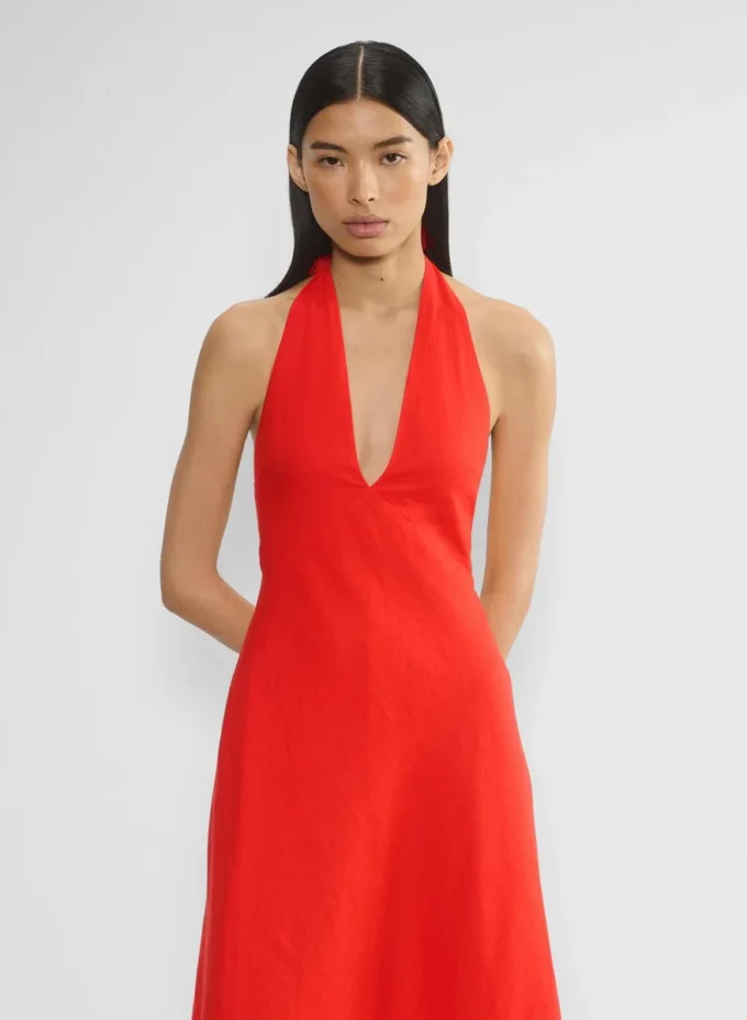 Leinenkleid „Nightscape”