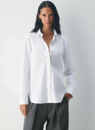 letterpress classic poplin shirt 2 330x451 - Letterpress Classic Poplin Shirt