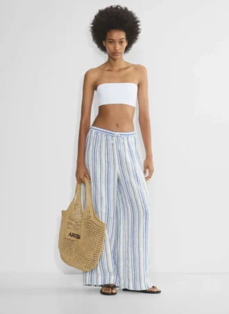 Neue Globetrot-Leinenhose