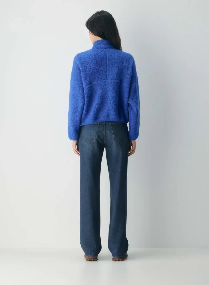 Polartec® Thermal Pro™ Sweatshirt mit halbem Reißverschluss und hoher Hüfte