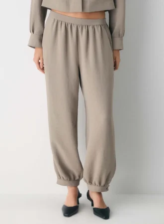 Safranfarbene Hose – Crepette™